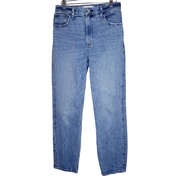 ABERCROMBIE & FITCH The 90's Straight Ultra High Rise Jeans Women's Size 27 - Picture 1 of 10